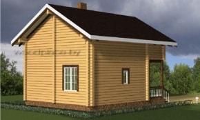 Деревянный дом "Лужки" 3