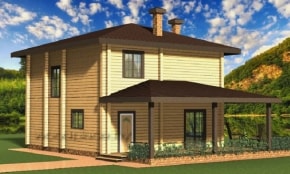 Деревянный дом "Ульяна" 4