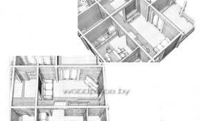 Деревянный дом "Молодечно" 4