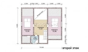 Проект каркасного дома "Дубрава"