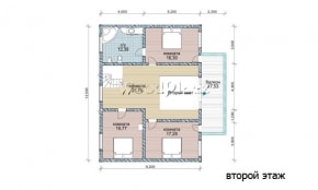 Проект каркасного дома "Сказка"