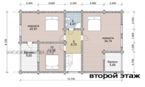 План 2-го этажа