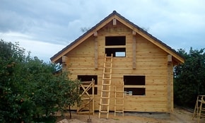 Готовый деревянный дом