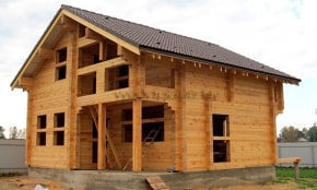 Готовый деревянный дом