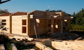 Общий вид на сруб