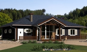 Проект каркасного дома "Белкалий"