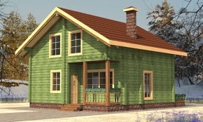 Проект дома "Конфетка"