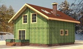 Проект дома "Конфетка"