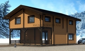 Projekt domu "Prostor"