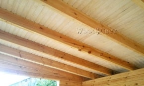 Фотоотчет террасы с баней "Риалт"