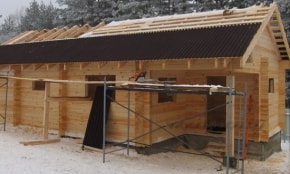 Проект бани "Идилия"