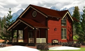 Проект каркасного дома "ГРЭЙМедиа"