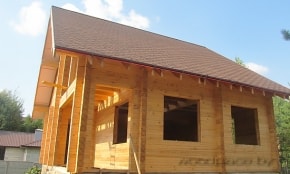 Готовый деревянный дом