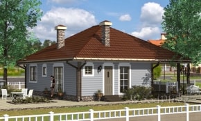 Проект каркасного дома "Молодечно"