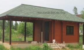 Проект бани  "Колодищи"