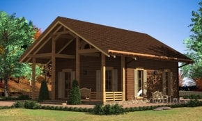 Проект каркасного дома "Ольга"