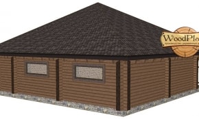 Проект дома "Айсберг"