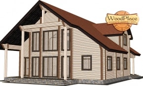 Проект дома "Хостел"