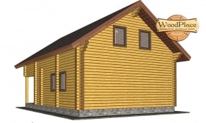 Проект бани  "Великие Луки"