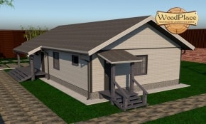 Проект каркасного дома "Феерия"