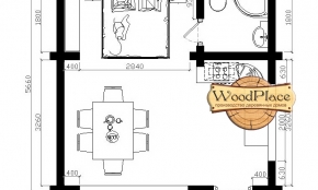 Проект дома "Квадрат"