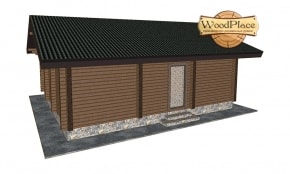 Проект бани "Ранчо"