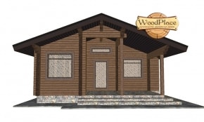 Проект бани "Ранчо"