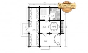 Проект бани "Ранчо"