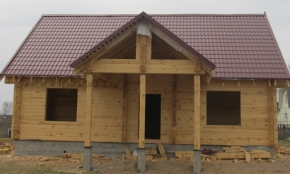 Проект деревянного дома 1