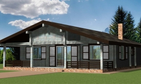 Деревянный дом "Владимир" 2