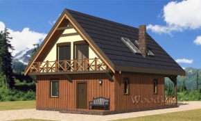 Проект каркасного дома "Киев"