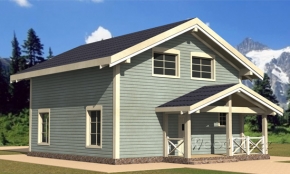 Проект каркасного дома "Селява"