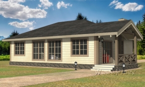 Проект каркасного дома "Логойск"