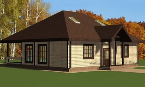 Деревянный дом "Каприз" 4