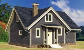 Проект каркасного дома "Дубрава"