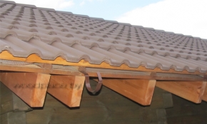 Строительство дома "Чудин". Окнчательный вид постройки. Кровля и стропила.