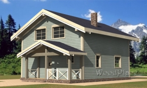 Проект каркасного дома "Селява"