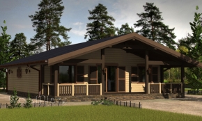 Проект каркасного дома  "Владимир"