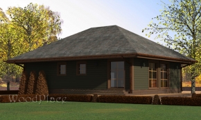 Проект каркасного дома "Волгоград"