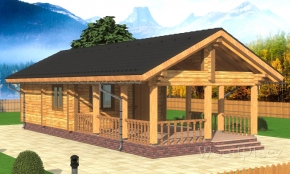 Проект бани "Северное сияние"