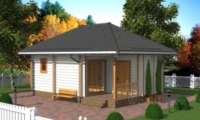 Проект бани  "Ратомка"