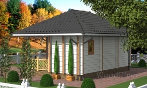 Проект бани  "Ратомка"