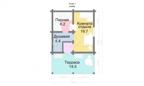 Проект бани "Цитадель"