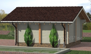 Проект бани "Комфорт"