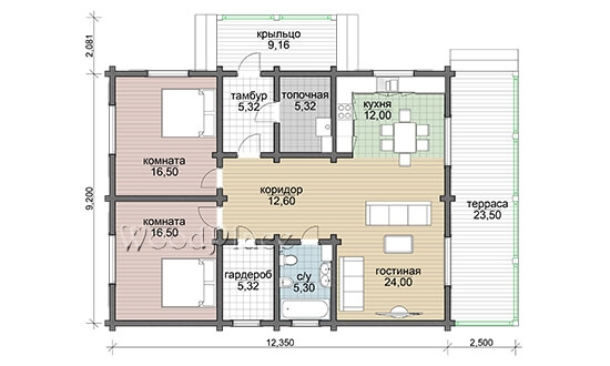 Проект дома "Волгоград"