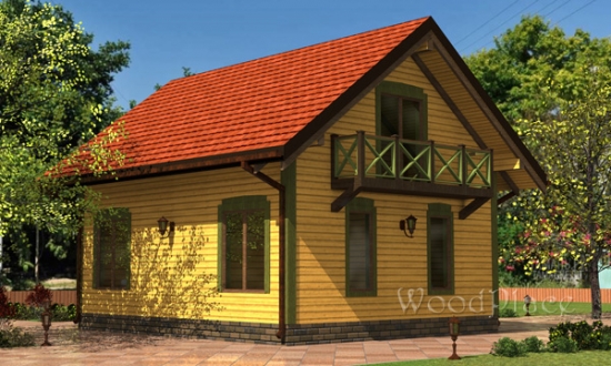 Проект каркасного дома "Уют"