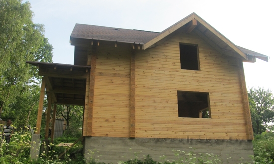 Деревянный дом "ГРЭЙМедиа"  4