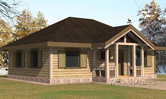 Проект каркасного дома "Волгоград"