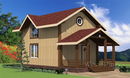 Проект каркасного дома "ГРЭЙМедиа"