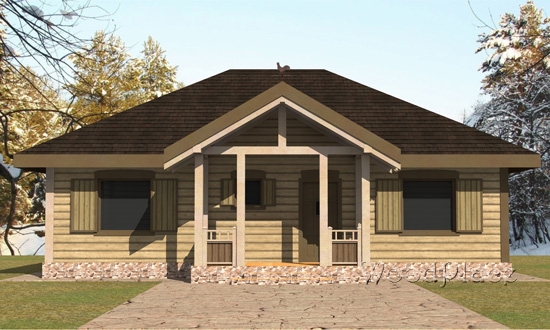 Проект каркасного дома "Волгоград"